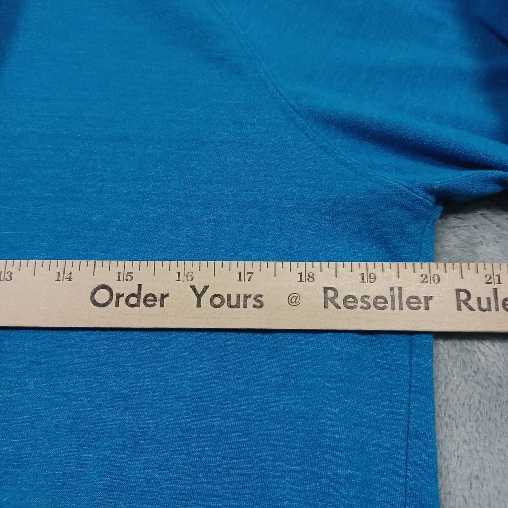 North Face Sweater Mens Medium Blue Hoodie Pullover‎ Outdoor Casual